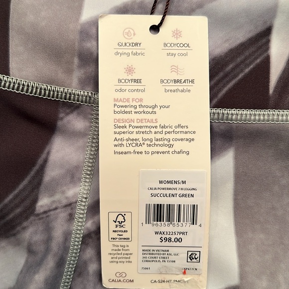 NWT CALIA power move leggings - Picture 4 of 7